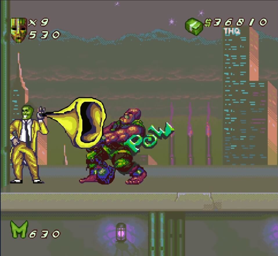 Mask, The - геймплей игры Super Nintendo\Famicom